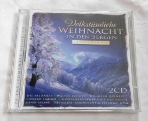 gebrauchter Tonträger – Volkstümliche Weihnacht in den Bergen - Instrumental - 2 CD´s