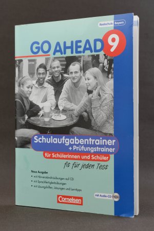 gebrauchtes Buch – Renate Heidemeier – Go Ahead 9. Jahrgangsstufe. Schulaufgaben- und Prüfungstrainer für Schülerinnen und Schüler. Ausgabe für Sechsstufige Realschulen in Bayern. Fit für jeden Test. Schulaufgaben. Mit 2 CDs und Lösungen (Realschule Bayern)