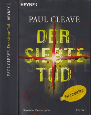 gebrauchtes Buch – Paul Cleave – Paul Cleave ***DER SIEBTE TOD *** MEIN NAME IST JOE*** ICH BIN EIN NETTER KERL*** ABER MANCHMAL BRINGE ICH FRAUEN UM*** Taschenbuch in der 13. Auflage von 2007, Heyne Verlag Random House, 415 Seiten + einige Seiten Leseprobe von Paul Cleave „DIE TOTEN SCHWEIGEN NICHT***