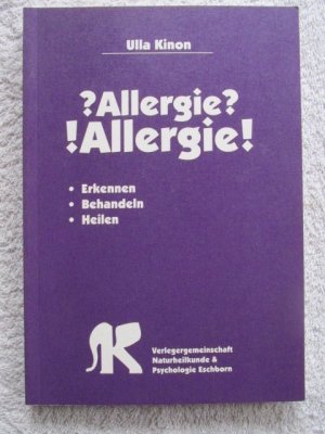 gebrauchtes Buch – Kinon Ulla – Allergie? !Allergie!