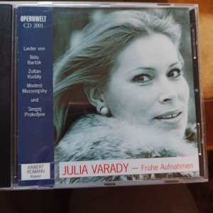 gebrauchter Tonträger – Bartok und andere – Julia Varady- Frühe Aufnahmen