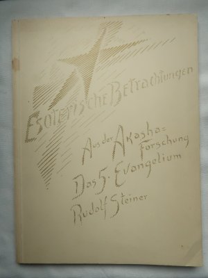 Aus der Akasha-Forschung. Das 5. Evangelium. Fünf Vorträge gehalten vom 1. bis 6. Oktober 1913 in Kristiania