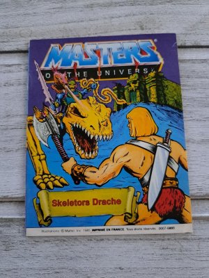 MASTERS OF THE UNIVERSE MINI COMIC "SKELETORS DRACHE" MOTU MATTEL + 1 GRATIS