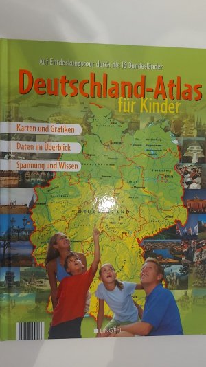 gebrauchtes Buch – Deutschland Atlas für Kinder