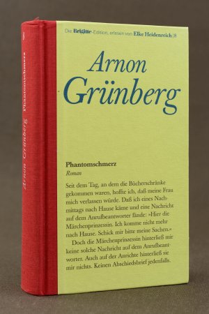 gebrauchtes Buch – Arnon Grünberg – Phantomschmerz (Brigitte Edition 8)