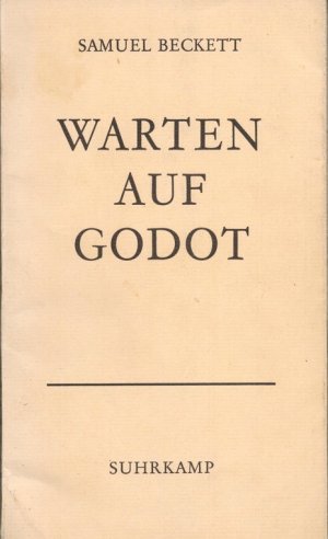 Warten auf Godot. Deutsch von Elmar Tophoven.