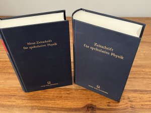 Neue Zeitschrift für spekulative Physik, drei Stücke in einem Band + Zeitschrift für spekulative Physik, alle vier Hefte der 2 Bände in einem Buch.