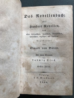 Das Novellenbuch