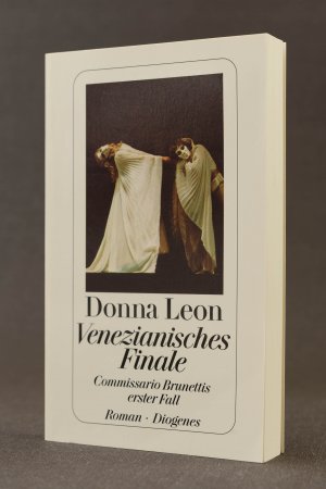 gebrauchtes Buch – Donna Leon – Venezianisches Finale. Commissario Brunettis erster Fall