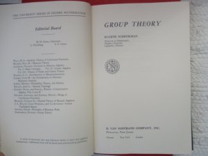 antiquarisches Buch – Schenkman , Eugene – Group Theory