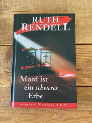 gebrauchtes Buch – Ruth Rendell – Mord ist ein schweres Erbe Mord ist ein schweres Erbe