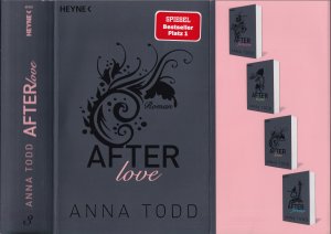 gebrauchtes Buch – Anna Todd – Anna Todd ***AFTER LOVE *** -3- *** Der Kreislauf aus Eifersucht, Zorn und Verschmelzung wird immer zerstörerischer*** Taschenbuch mit Klappenbroschur in der 18. Auflage von 2015, Heyne Verlag Random House, 942 Seiten.