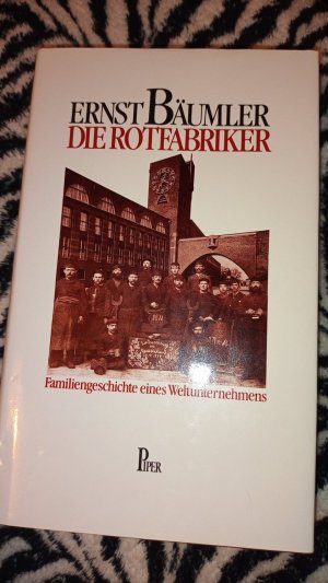 gebrauchtes Buch – Ernst Bäumler – Die Rotfabriker-F gebrauchtes Buch – Ernst Bäumler – Die Rotfabriker-F