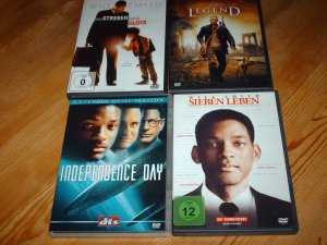 Das Streben nach Glück und ... 4 DVD mit Will Smith (Independence Day, I Am Legend, Sieben Leben