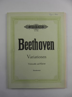 Variationen Violoncello und Klavier