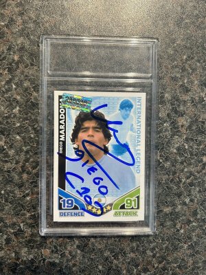 TOPPS MATCH ATTAX ***ORIGINAL SIGNIERT AUTOGRAMM AUF STICKER***