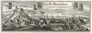 gebrauchtes Buch – ALTMANNSTEIN/bei Abensberg., Marckh Altmanstain. Gesamtansicht, im Hintergrund Burg. gebrauchtes Buch – ALTMANNSTEIN/bei Abensberg., Marckh Altmanstain. Gesamtansicht, im Hintergrund Burg.
