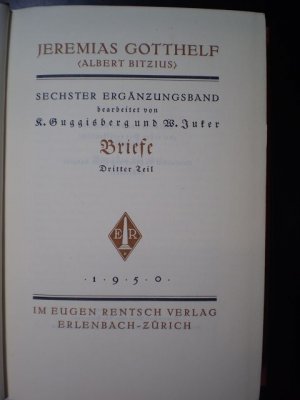 Briefe. Dritter Teil
