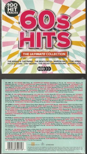 neuer Tonträger – Various Artists – 60s Hits - The Ultimate Collection (5 CDs)