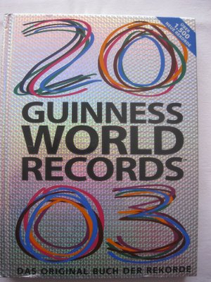 gebrauchtes Buch – Buch der Rekorde - Peter Dwertmann – Guinness World Records 2003