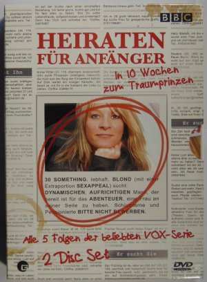 Heiraten für Anfänger – In 10 Wochen zum Traumprinzen – 2 DVDs