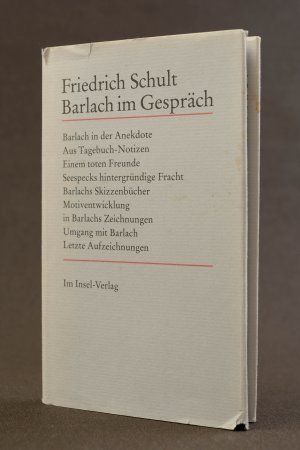 Barlach im Gespräch. Mit ergänzenden Aufzeichnungen des Verfassers