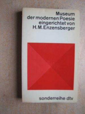 museum der modernen poesie. eingerichtet von h.m. enzensberger. zweisprachig