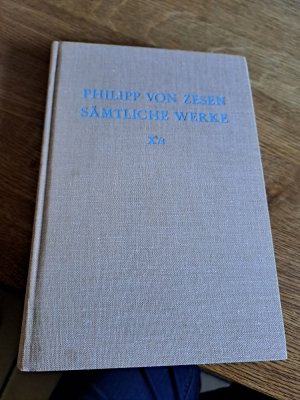 Philipp von Zesen: Sämtliche Werke. Lyrik I / Lyrik I. Erster Teil