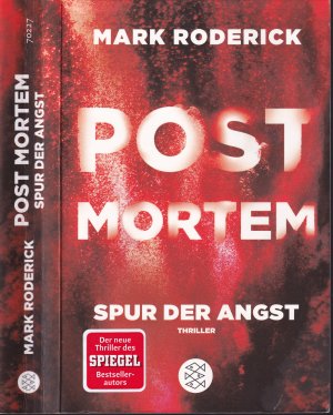 gebrauchtes Buch – Mark Roderick – Mark Roderick ***POST MORTEM*** SPUR DER ANGST*** ÖFFNE DIE PFORTE, UND EINE WELT DER ANGST WIRD SICH AUFTUN*** Taschenbuch von 2018, S.Fischer Verlag, 483 Seiten + einige Seiten Leseprobe von „Herr der Finsternis“.