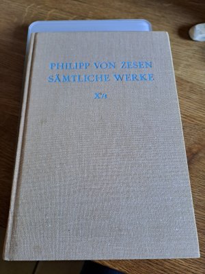 Philipp von Zesen: Sämtliche Werke. Hoch-deutscher Helikon (1656) / Deutscher Helikon. Erster Teil