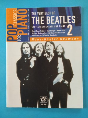 The very best of... The Beatles 2. Die größten Hits in der legendären Band in leichten Arrangements für Klavier