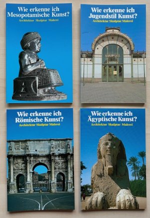 gebrauchtes Buch – Flavio Conti – Wie erkenne ich ... Kunst? Architektur Skulptur Malerei - 15 Bände