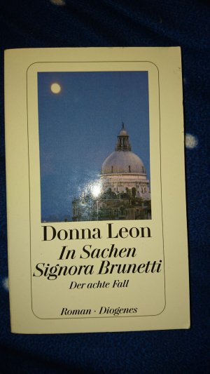 gebrauchtes Buch – Donna Leon – In Sachen Signora Brunetti - Der achte Fall