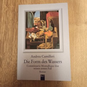 gebrauchtes Buch – Andrea Camilleri – Die Form des Wassers - Commissario Montalbano löst seinen ersten Fall. Roman