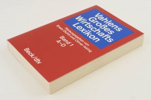 gebrauchtes Buch – Erwin Dichtl und Otmar Issing  – Vahlens Großes Wirtschaftslexikon. Band 1. A - D (Ihre Wirtschaftsdatenbank)