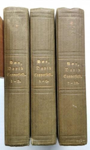 Lebensgeschichte und Erfahrungen David Copperfield’s des Jüngern. Aus dem Englischen von Julius Seybt. Mit Federzeichnungen von Hablot K. Browne. 1.-10 […]