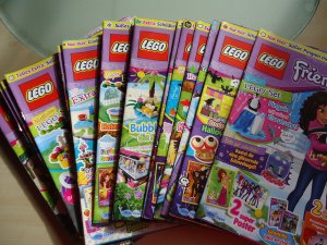 gebrauchtes Buch – paket 15 Stück - Lego friends Zeitschriften aus 2014 und 2015