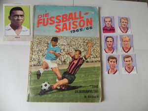 Die Fussball-Saison 1965/66 ***SIGNIERT + KOMPLETT PELE BECKENBAUER MÜLLER ROOKIE***