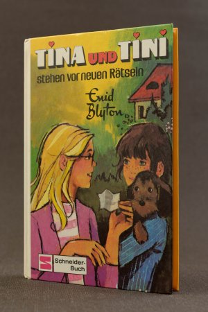 gebrauchtes Buch – Enid Blyton – Tina und Tini. Stehen vor neuen Rätseln. Band 2