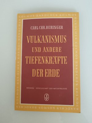 antiquarisches Buch – Carl CHR – Vulkanismus und andere Tiefenkräfte der Erde