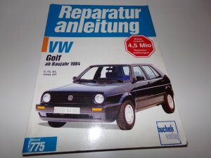 Reparaturanleitung VW Golf II C / CL / GL / Carat / GTi / GTi 16V ab 1984