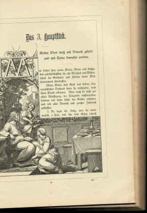 gebrauchtes Buch – Thomas Kempis – DIE NACHFOLGE CHRISTI | Neu herausgegeben mit Zugrundelegung der Goßner´schen Uebersetzung von Dr. W. Ebert, Consistorialrath in Kassel. | Mit Original-Zeichnungen von Carl Merkel. | Fünfte, um 9 Bilder vermehrte Auflage.