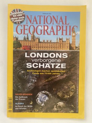 National Geographic 02/2016 Londons verborgene Schätze