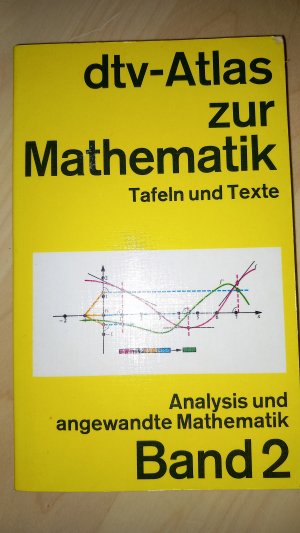 gebrauchtes Buch – Reinhardt, Fritz; Soeder – dtv-Atlas Mathematik - Band 2: Analysis und angewandte Mathematik