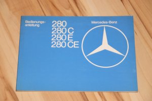 Bedienungsanleitung / Bordbuch Mercedes-Benz W123