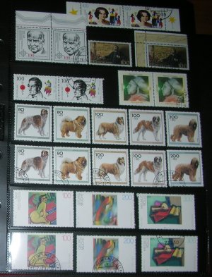 2 x Briefmarken Jahrgang 1996 aus Deutschland