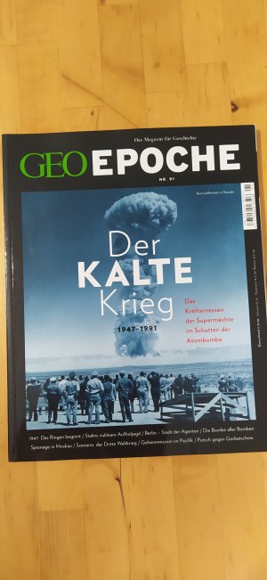 gebrauchtes Buch – Michael Schaper – GEO Epoche 91/2018 - Der Kalte Krieg