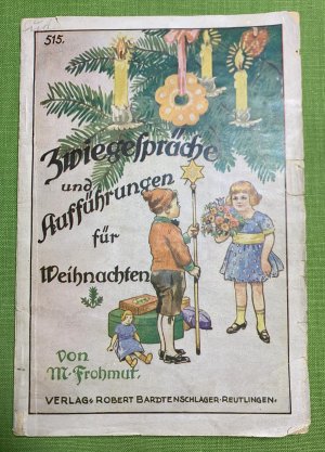 gebrauchtes Buch – M. Frohmut – Zwiegespräche und Aufführungen für Weihnachten