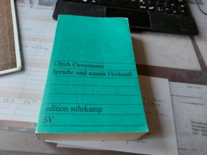 gebrauchtes Buch – Ulrich Oevermann – Sprache und soziale Herkunft