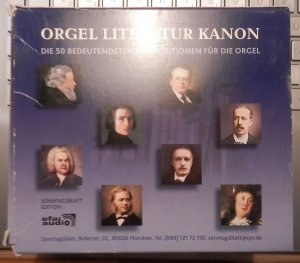 gebrauchter Tonträger – diverse – Orgel Literatur Kanon